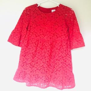 NWT Red lace 2T Gap Dress